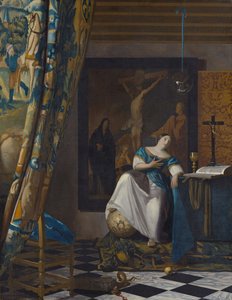 Allegorie van het Geloof, c.1672-74 door Jan (1632 75) Vermeer