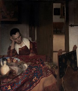 Een slapend meisje (detail)