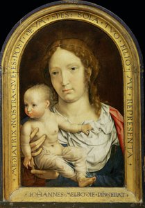 Carondelet tweeluik: Maagd en Christuskind ...