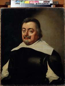 Portret van een man met harnas