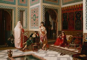 In de harem door Jan Baptist Huysmans