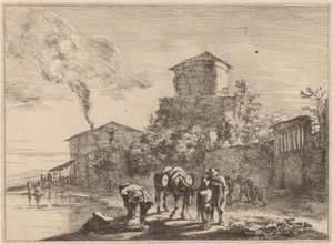 De Muilezeldrijver, via Appia
