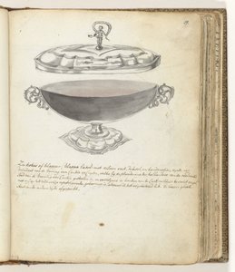 Drinkvat van de koning van Kandy door Jan Brandes