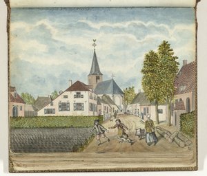 Het dorp Wehl in Cleefsland