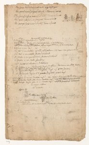 Notities en schetsen door Jan Brandes