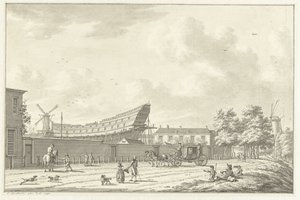 De scheepstimmerwerf te Rotterdam door Jan Bulthuis