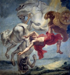 De val van Phaeton door Jan Carel van Eyck