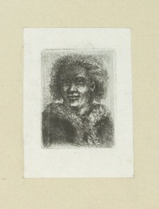 Man met bontkraag door Jan Chalon