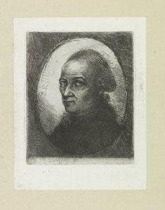 Zelfportret van Jan Chalon