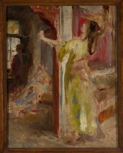 Studie voor het schilderij "Potocka in Bachtsjisaraj" door Jan Ciągliński
