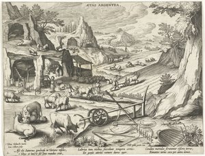Zilveren tijdperk De vier tijdperken van de mens (serie titel)