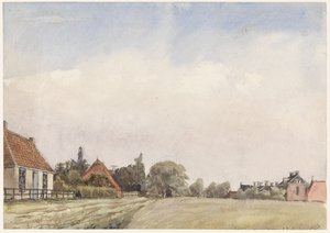 Gezicht op Schiermonnikoog