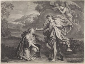 Christus verschijnt als tuinman aan Maria Magdalena (Noli me tangere)