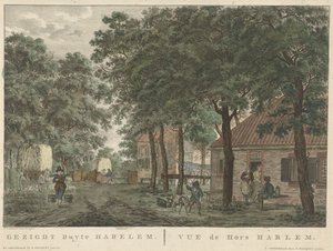 Gezicht buiten Haarlem