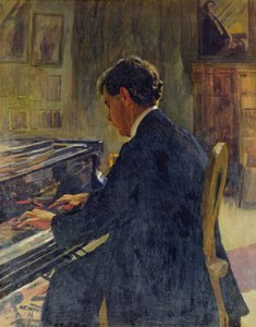 Portret van Joseph Hofman, 1912