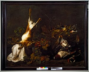 Stilleven van Fruit & Wild door Jan Fyt