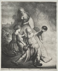 Lot en zijn dochters, 1600s