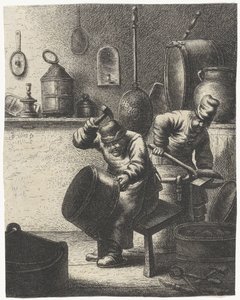Koperslager door Jan Gillisz. van Vliet