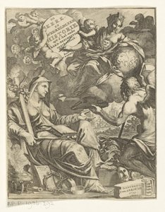 Allegorie op de kerk- en wereldgeschiedenis door Jan Goeree