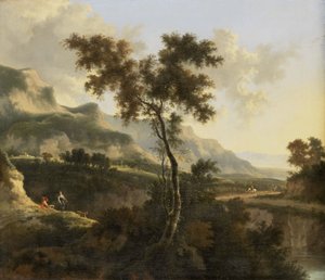 Bergachtig landschap