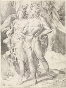 Ceres en Bacchus door Jan Harmensz. Muller