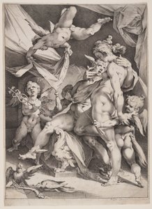 Venus en Mercurius door Jan Harmensz. Muller