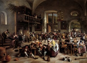 Feest in een herberg
