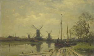 Waterweg bij de Baarsjes, Amsterdam
