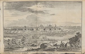 Astrakhan Uit: Drie aanmerkelyke reizen door Jan Jansz. Struys
