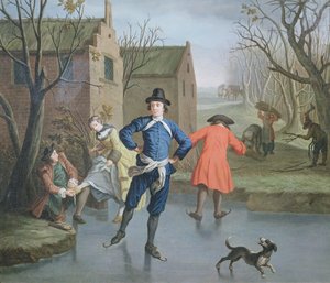 De vier seizoenen: Winter door Jan Josef the Elder Horemans