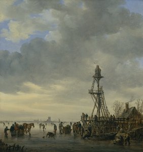 De aanlegsteiger door Jan Josephsz van Goyen