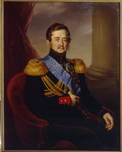 Portret van Ivan Fyodorovich Paskevich, graaf van Erivan, onderkoning van het koninkrijk Polen