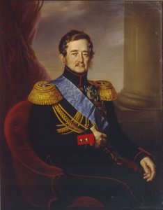 Portret van Ivan Fyodorovich Paskevich, Graaf van Erivan, Onderkoning van het Koninkrijk Polen, 1845