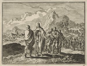 Christus straft Petrus