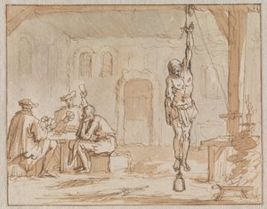 Geleyn de schoenmaker wordt gemarteld in Breda in 1572