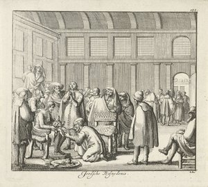 Joodse besnijdenis door Jan Luyken