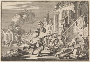 Vernielen van katholieke kapellen te Londen, 1688