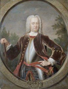 Portret van Gustaaf Willem, Baron van Imhoff, Gouverneur-Generaal van de VOC door Jan Maurits Quinkhard