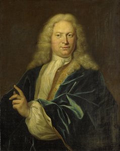 Portret van Jan Hendrik van Heemskerck, Graaf van het Heilige Roomse Rijk, Heer van Achttienhoven, Den Bosch en Eyndschoten, Kapitein van de Burgerij van Amsterdam