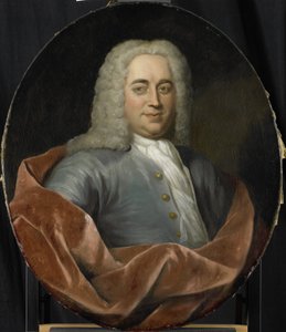 Portret van Walter Senserff, Directeur van de Rotterdamse Kamer van de VOC, gekozen in 1731