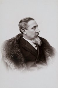 Portret van de Schilder Henryk Siemiradzki door Jan Mieczkowski