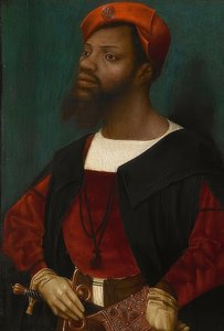 Portret van een Afrikaan (Christophle le More?). Circa 1525-30