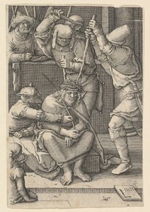 Christus met Doornenkroon kopie door Jan Muller