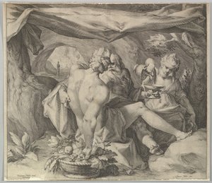 Lot en Zijn Dochters, ca. 1630