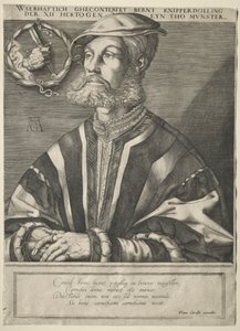 Portret van Bernard Knipperdolling door Jan Muller