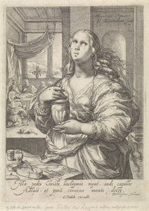 Maria Magdalena door Jan Saenredam