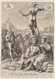 Mercurius die de Kunsten leidt, uit Zeven Planeetgoden