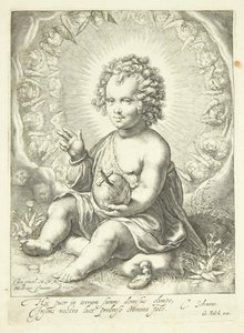 Salvator Mundi door Jan Saenredam