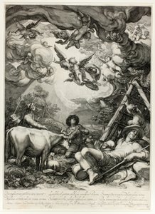 De annunciatie aan de herders