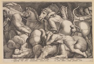De straf van Niobe (Plaat 2)